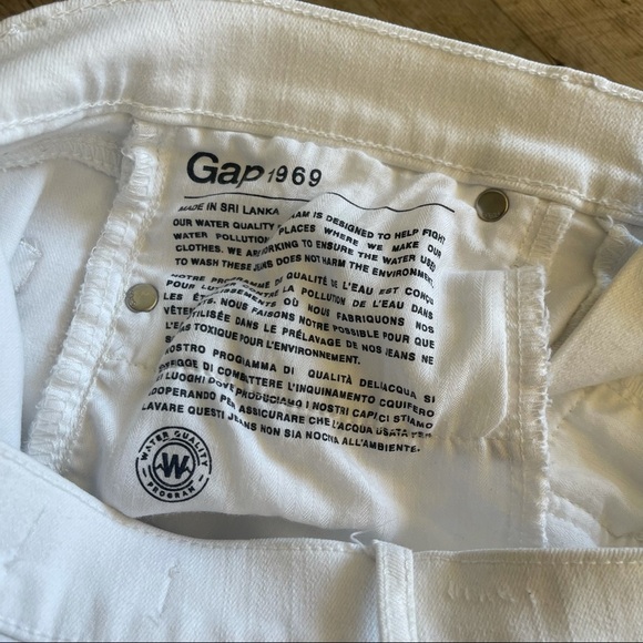 NWOT 1969 Resolution Destructed Whites Slim - Picture 5 of 11